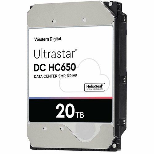 Image 1 : Western Digital livre ses premiers disques durs SMR de 20 To